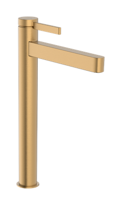 Hansgrohe Finoris 260 CoolStart Basin Mixer with Pull Rod and Waste Set in Brushed Bronze