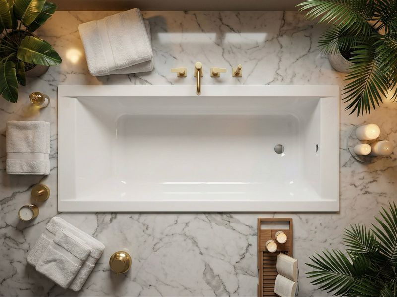 Baignoire rectangulaire Geberit Supero 170 x 75 cm avec pieds