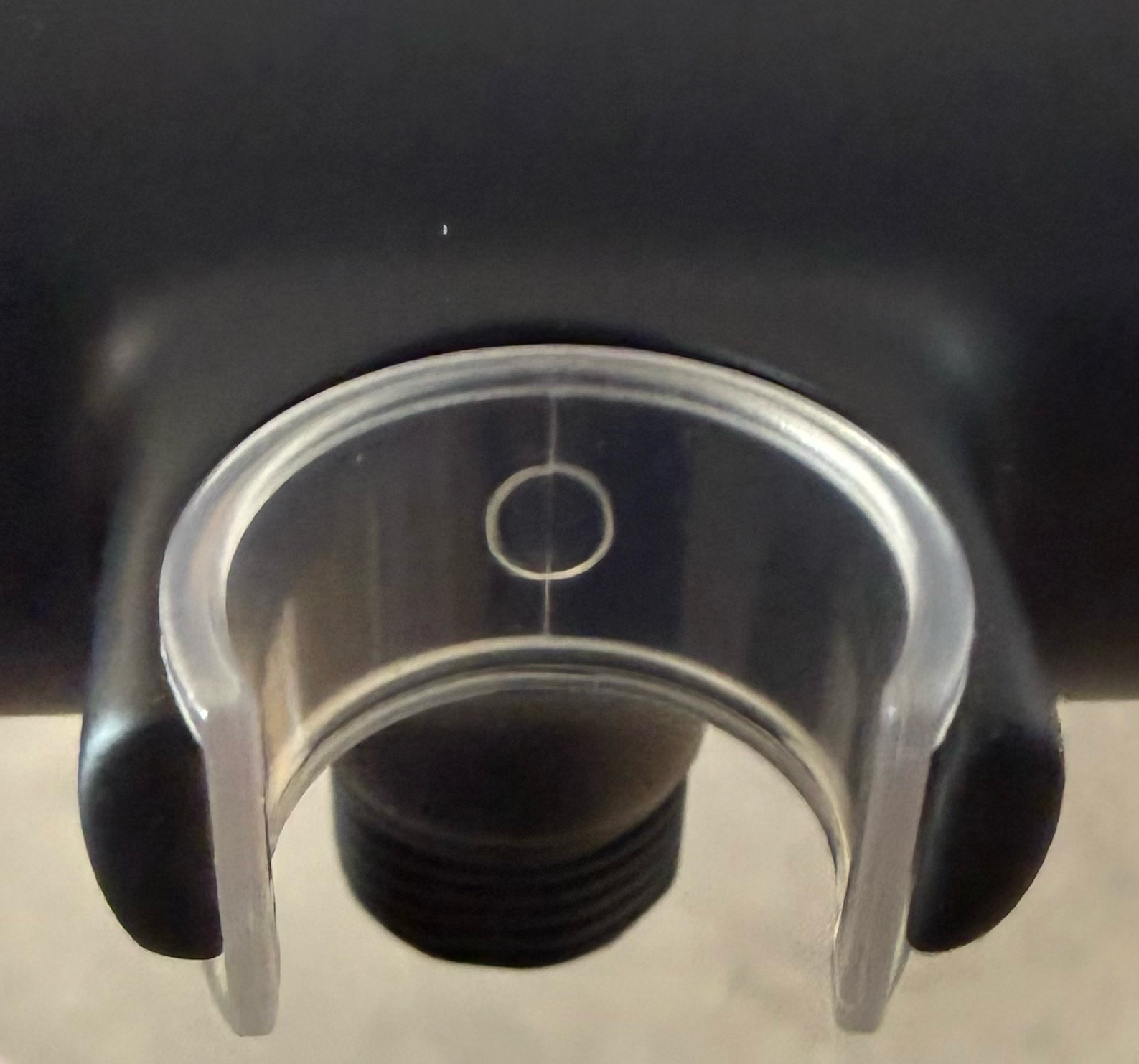 Clip de protection et de maintien des flexibles de WC ou de douche Deante - vue 2
