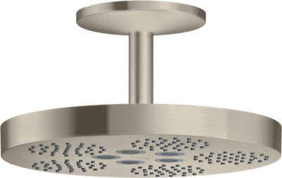AXOR One 280 Overhead Shower with 100 mm Ceiling Connection in Brushed Nickel
