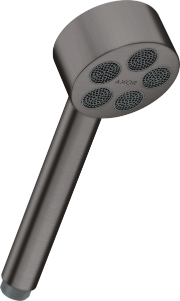 AXOR One 75 1-Jet Hand Shower in Brushed Black Chrome