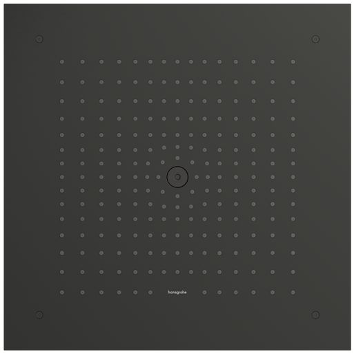 Hansgrohe Raindance E 400 Overhead Shower 1 Jet in Brushed Black Chrome