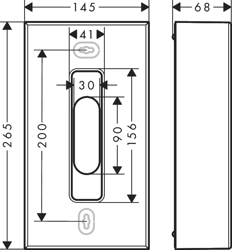 Distributeur de mouchoirs en papier AXOR Universal Circulaire - vue 2