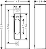 AXOR Universal Circular Distributeur de mouchoirs en papier