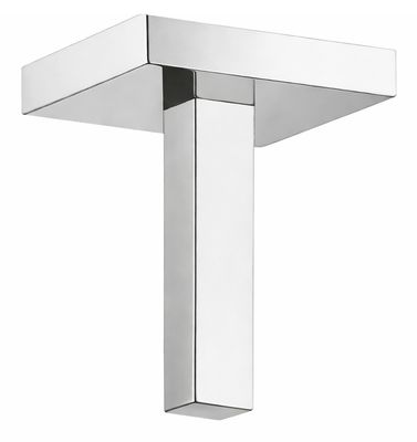Bras de douche de plafond AXOR ShowerSolutions en finition chromée, avec un design moderne en forme de T et un profil élégant.