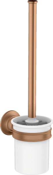 AXOR Montreux Wall-Mounted Brush Holder in Brushed Bronze