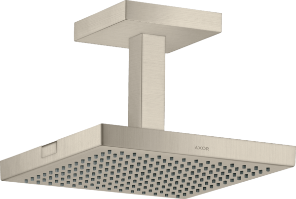 AXOR ShowerSolutions 240 Overhead Shower 1 Spray with Ceiling Connection in Brushed Nickel