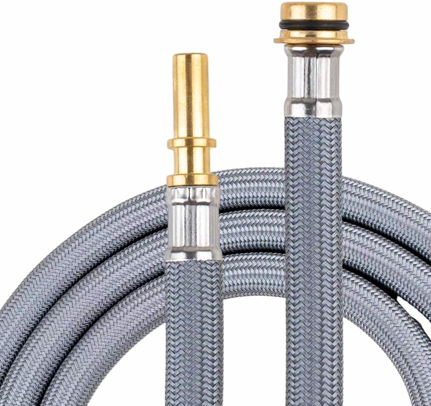 Flexible Hansgrohe 1.5 m pour mitigeur de cuisine avec douchette extractible — vue 2