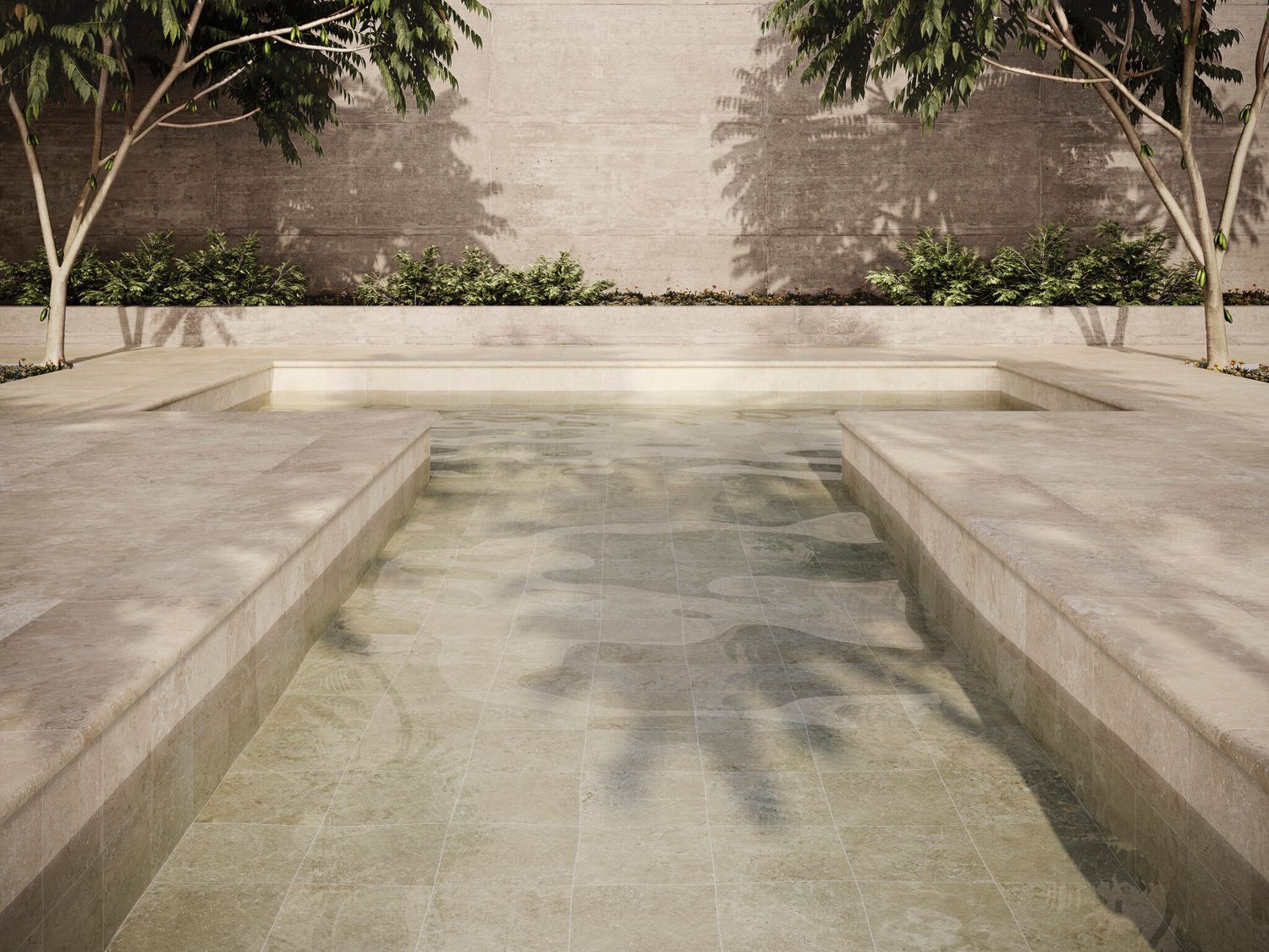 Mat Beige Porcelain Stoneware Trevia R9 60 x 120 cm - Cifre Ceramica