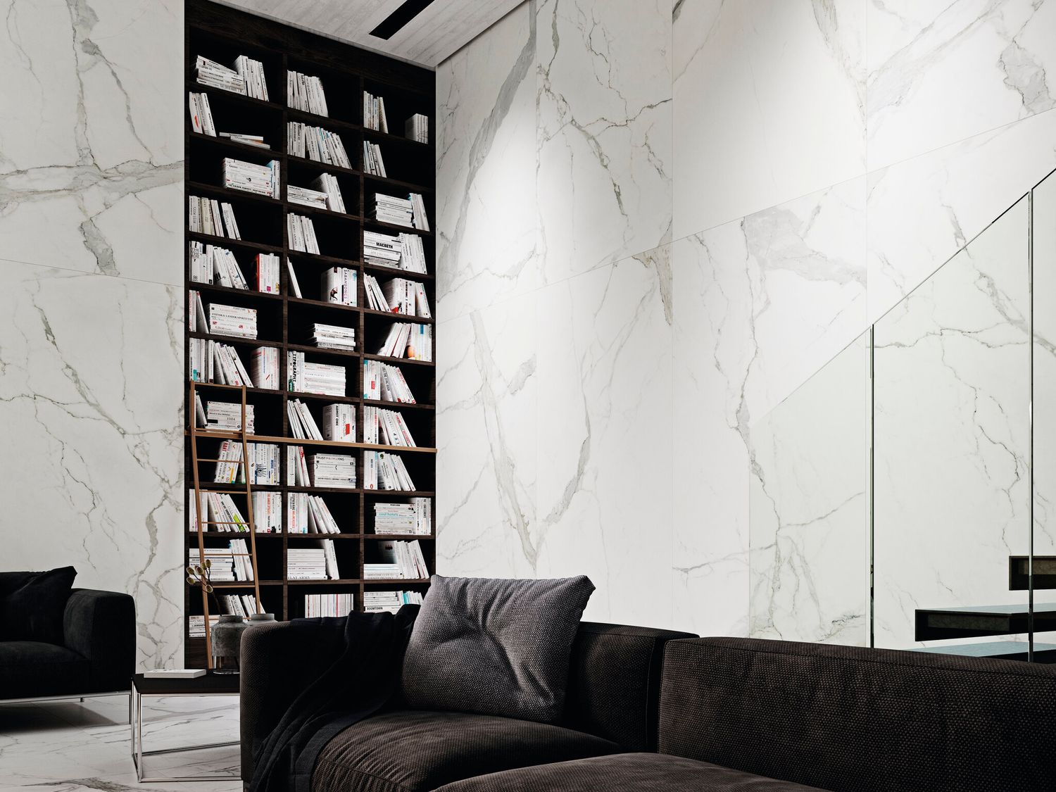 Matte Statuario Porcelain Stoneware 60 x 120 cm - Cifre Ceramica