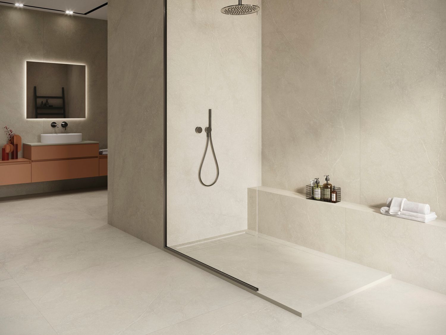 Munich Sand Matte Porcelain Tile R9 60 x 120 cm - Cifre Ceramica