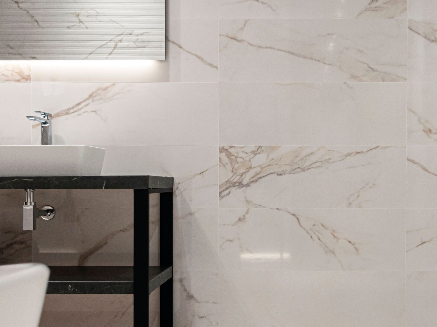 Grès cérame Diamond Gold poli 60 x 120 cm - Cifre Ceramica — vue 4