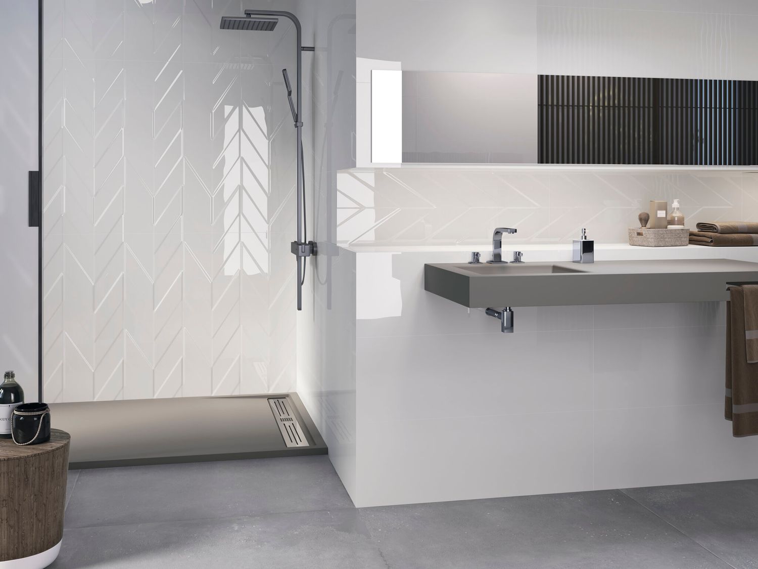 Grès cérame Glaciar mat 60 x 120 cm - Cifre Ceramica — vue 3
