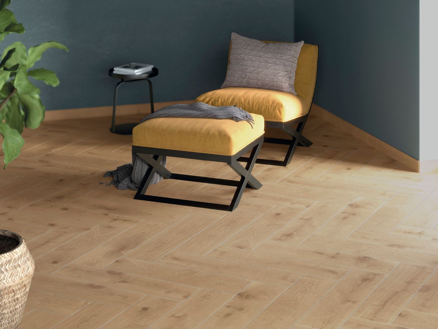 Cifre Ceramica Vermont Oak Matte Porcelain Tile 20 x 120 cm, Rectified