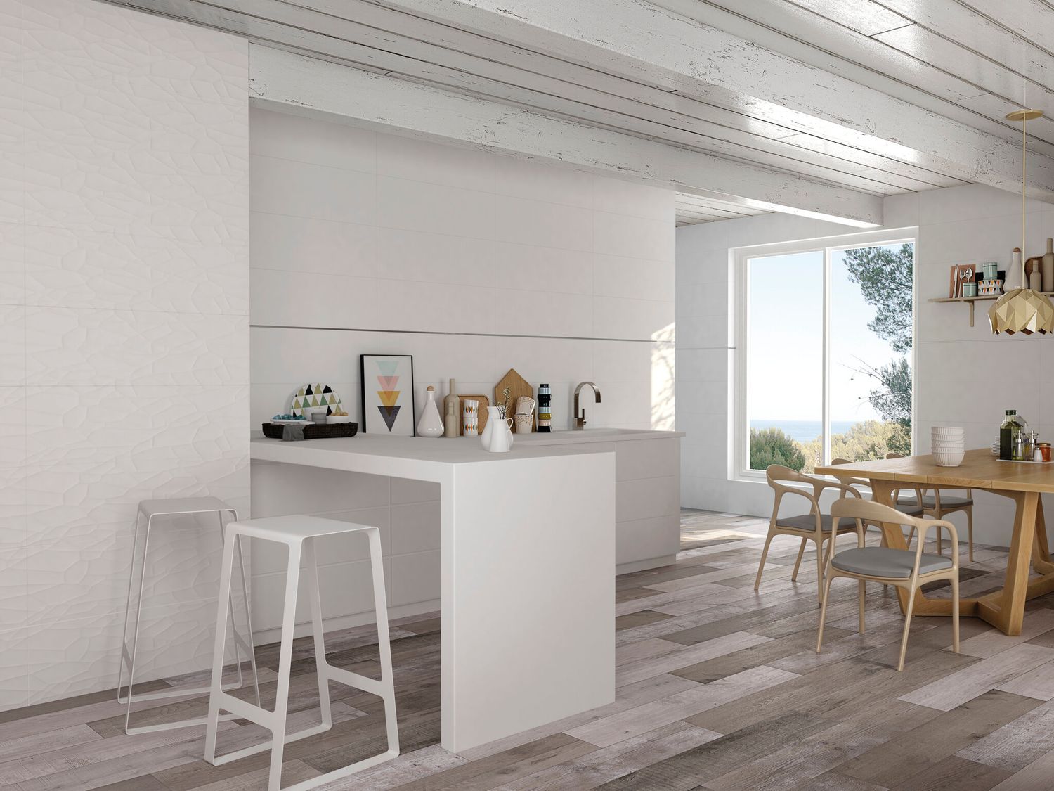 Cifre Ceramica Glacier Matte Tile 30 x 90 cm, Rectified