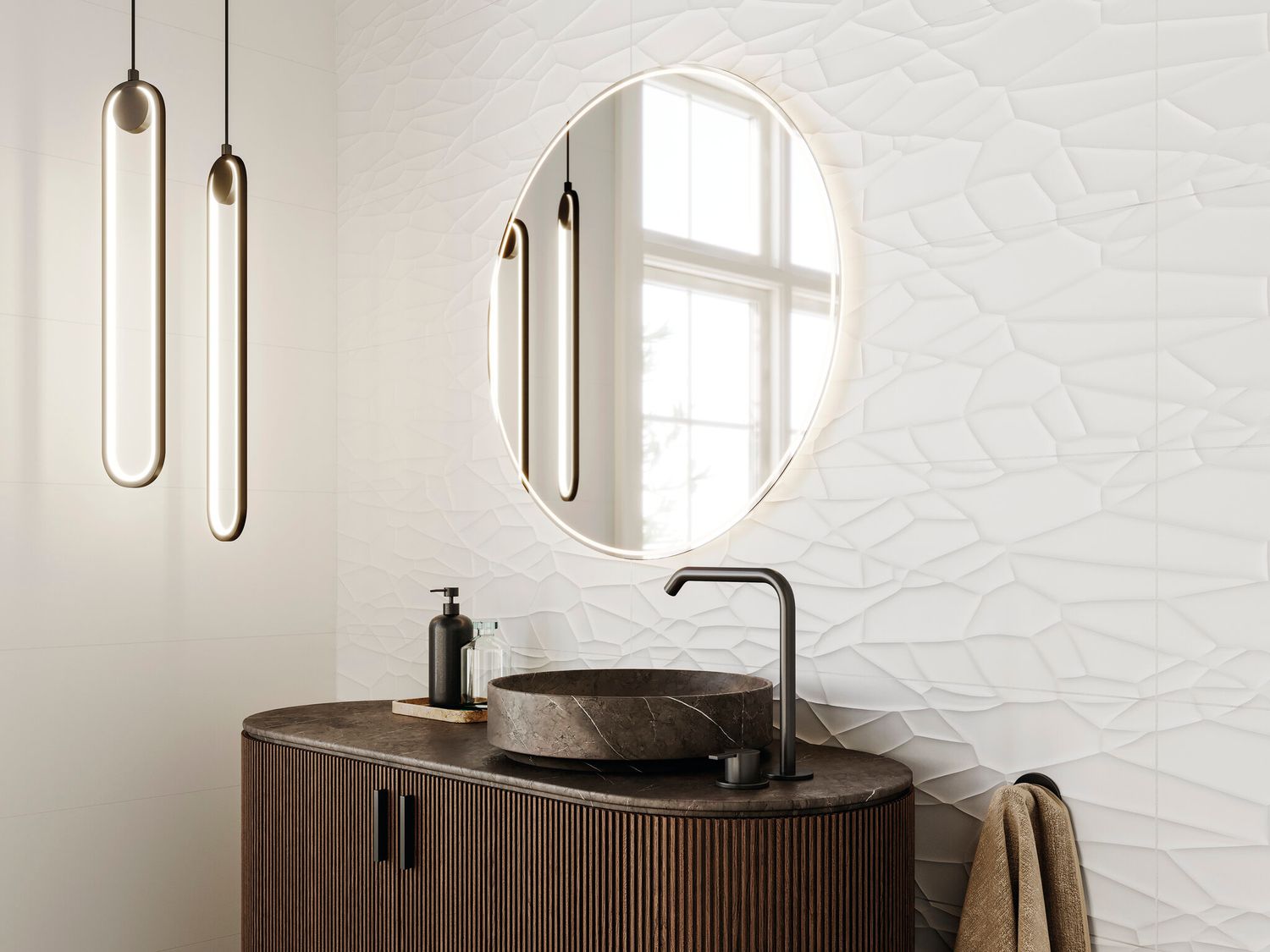 Cifre Ceramica Glacier Matte Tile 30 x 90 cm, Rectified