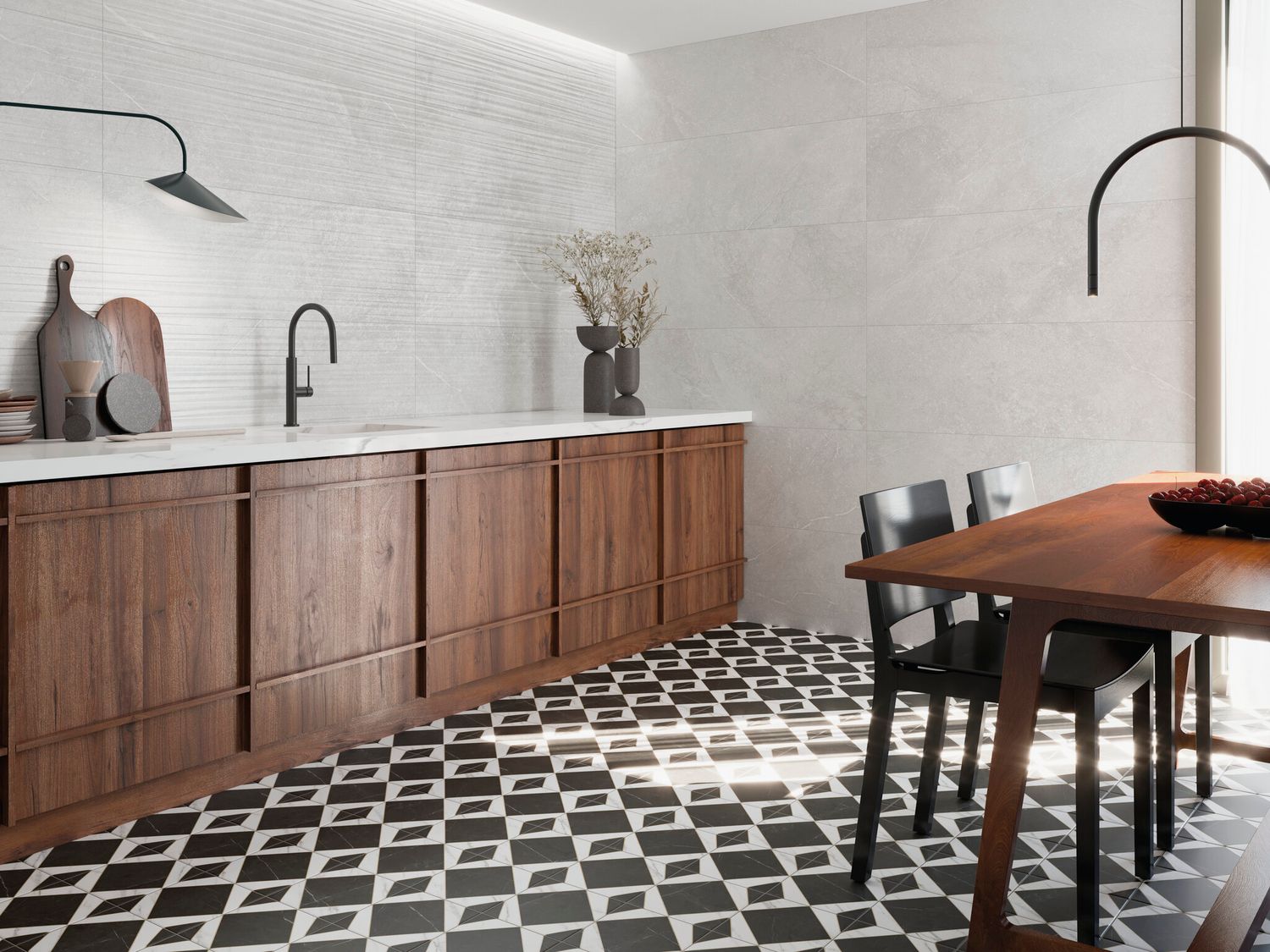 Grès cérame Munich White mat R9 60 x 120 cm - Cifre Ceramica — vue 3