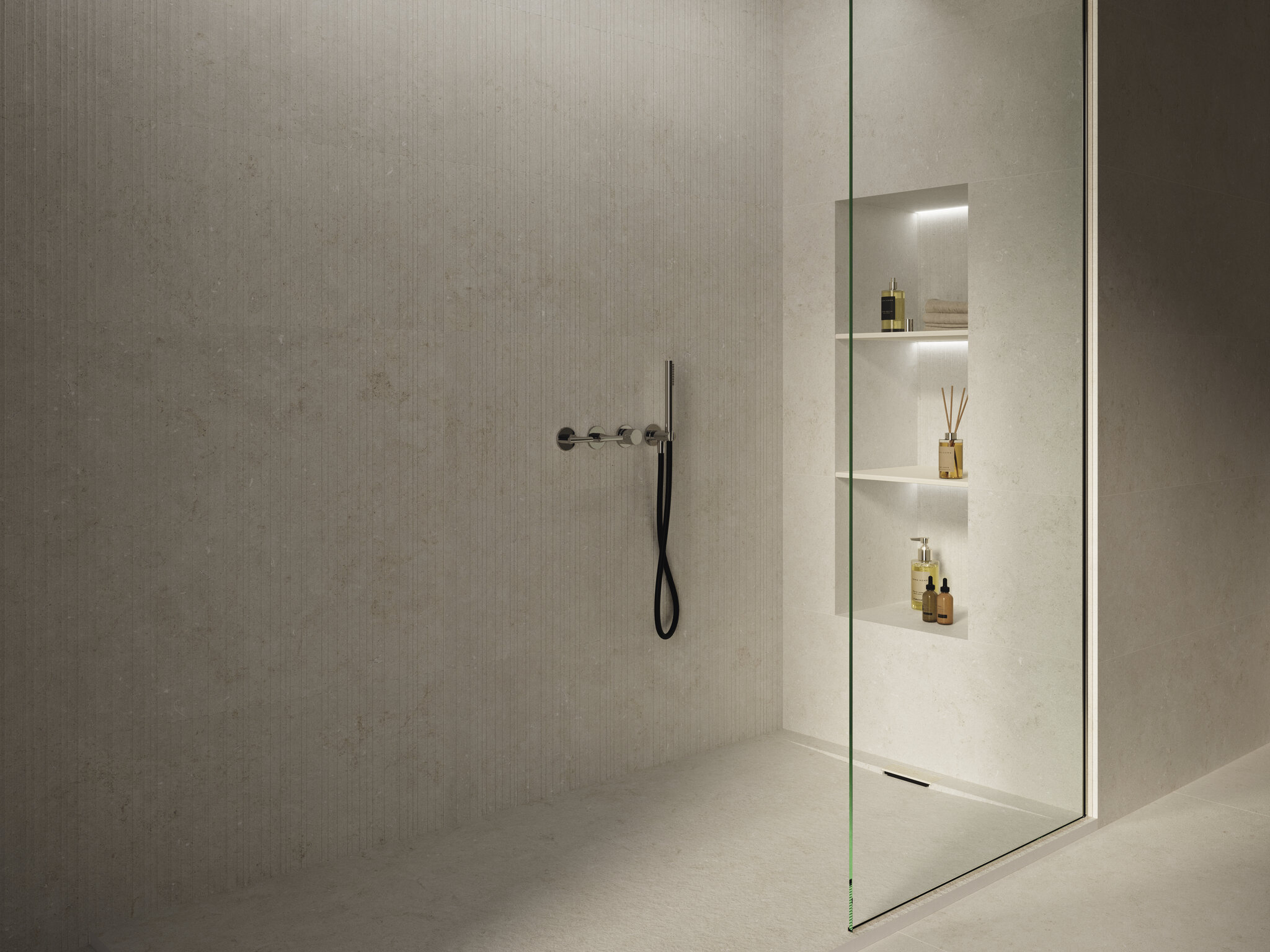 Grès cérame Cifre Ceramica Cronos Cream mat 60 x 120 cm, rectifié - vue 2