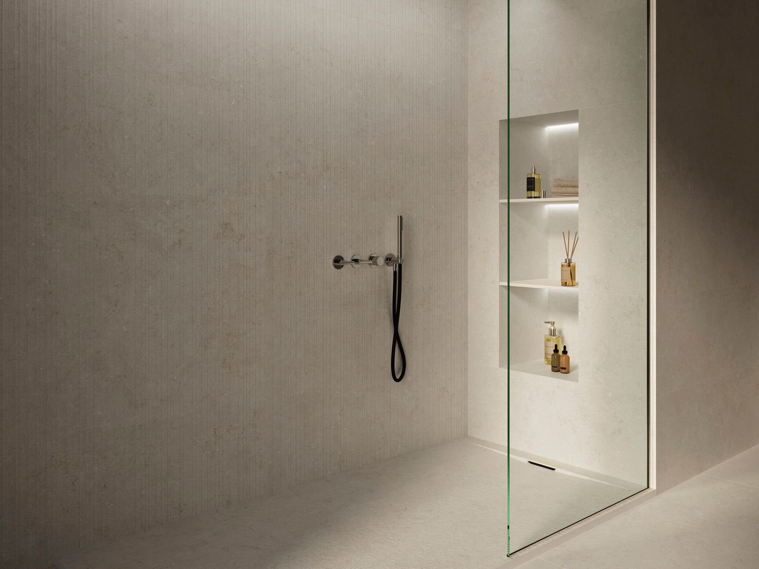 Cronos Cream Matte Porcelain Stoneware R9 60 x 120 cm - Cifre Ceramica