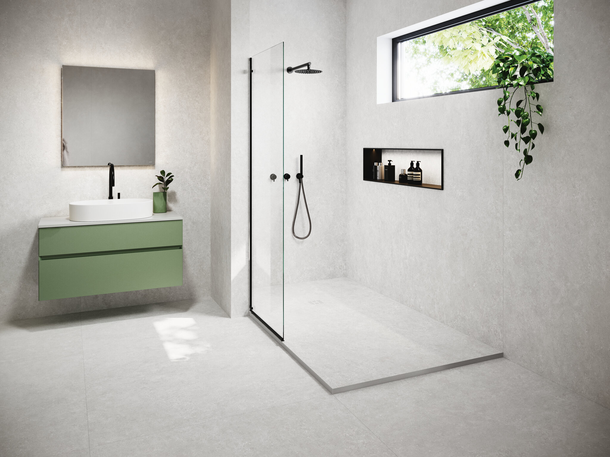 Grès cérame Acron White mat Soft 60 x 120 cm - Cifre Ceramica