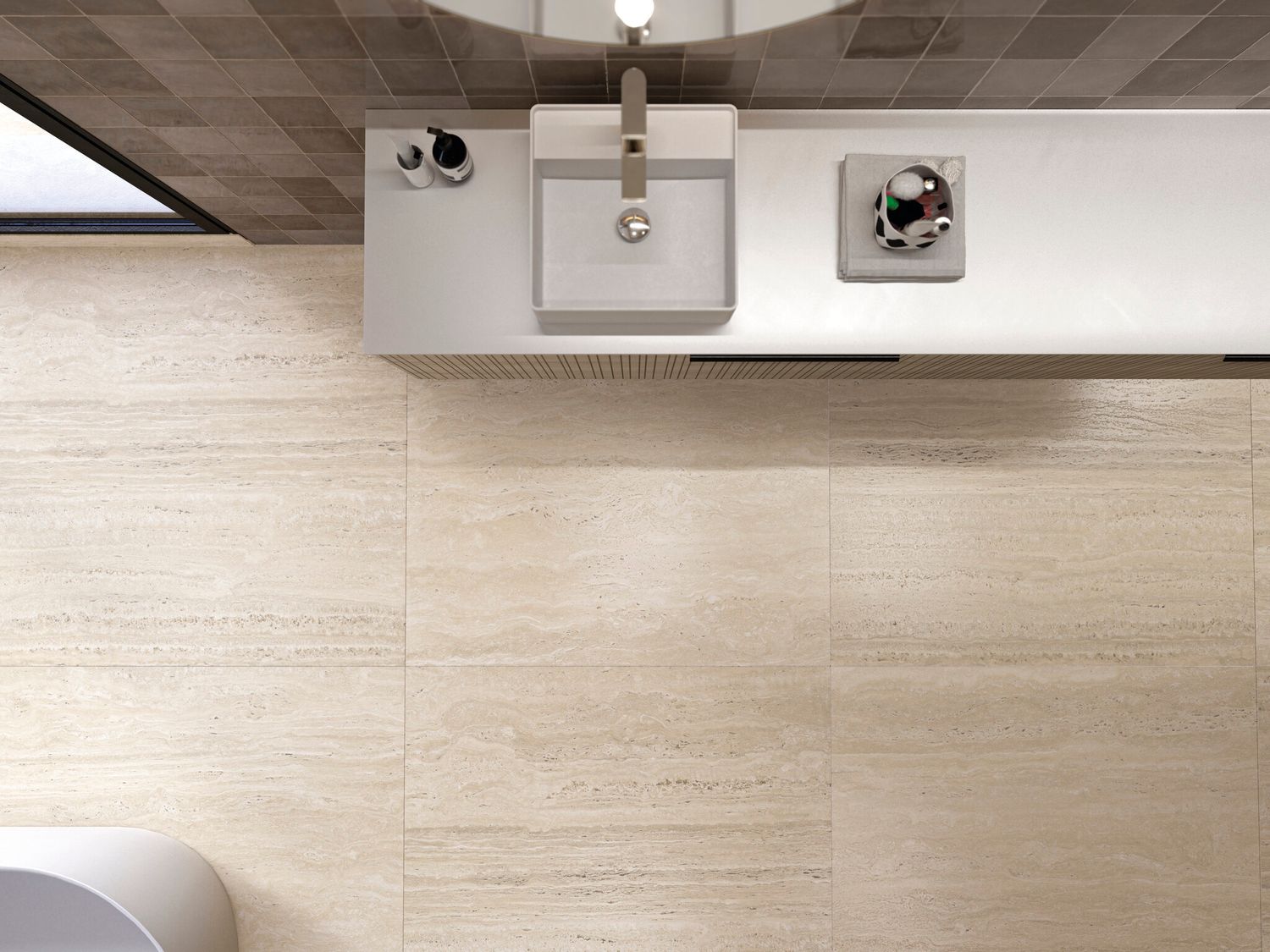 Cifre Ceramica Porcelain Stoneware Liceo Beige Matte 100 x 100 cm, Rectified