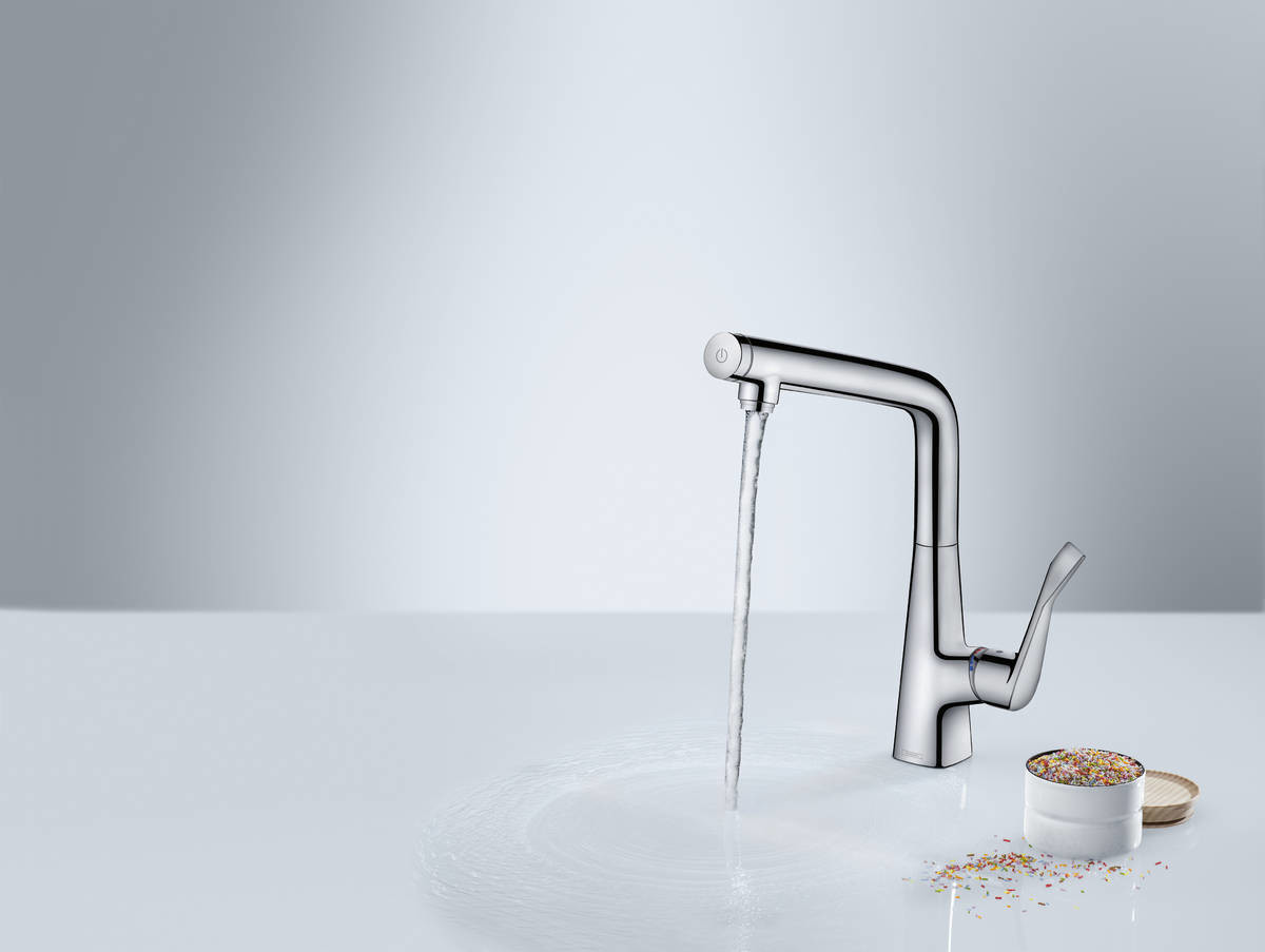 Mitigeur de cuisine Hansgrohe Metris Select M71 260 — vue 3