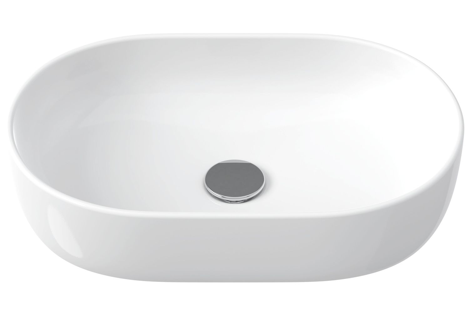 Vasque bol Geberit Aniara elliptique 55 x 35 cm — vue 4