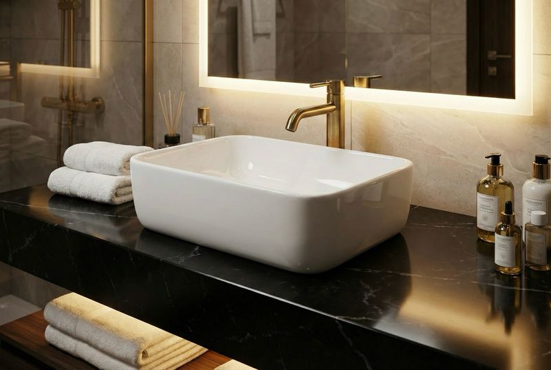 Vasque bol Geberit Aniara rectangulaire 45 x 35 cm