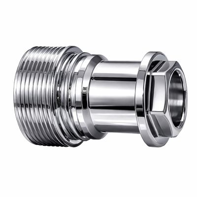 Écrou chromé Hansgrohe à six pans pour mitigeurs encastrés, compatible avec Logis, Rebris, Finoris, Metropol, Axor Uno.