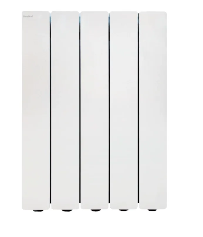 Fondital Blitz80 B2 Cast Aluminum Radiator with 6 Elements (Center Distance 50 / Depth 8 / Length 47.58 cm)