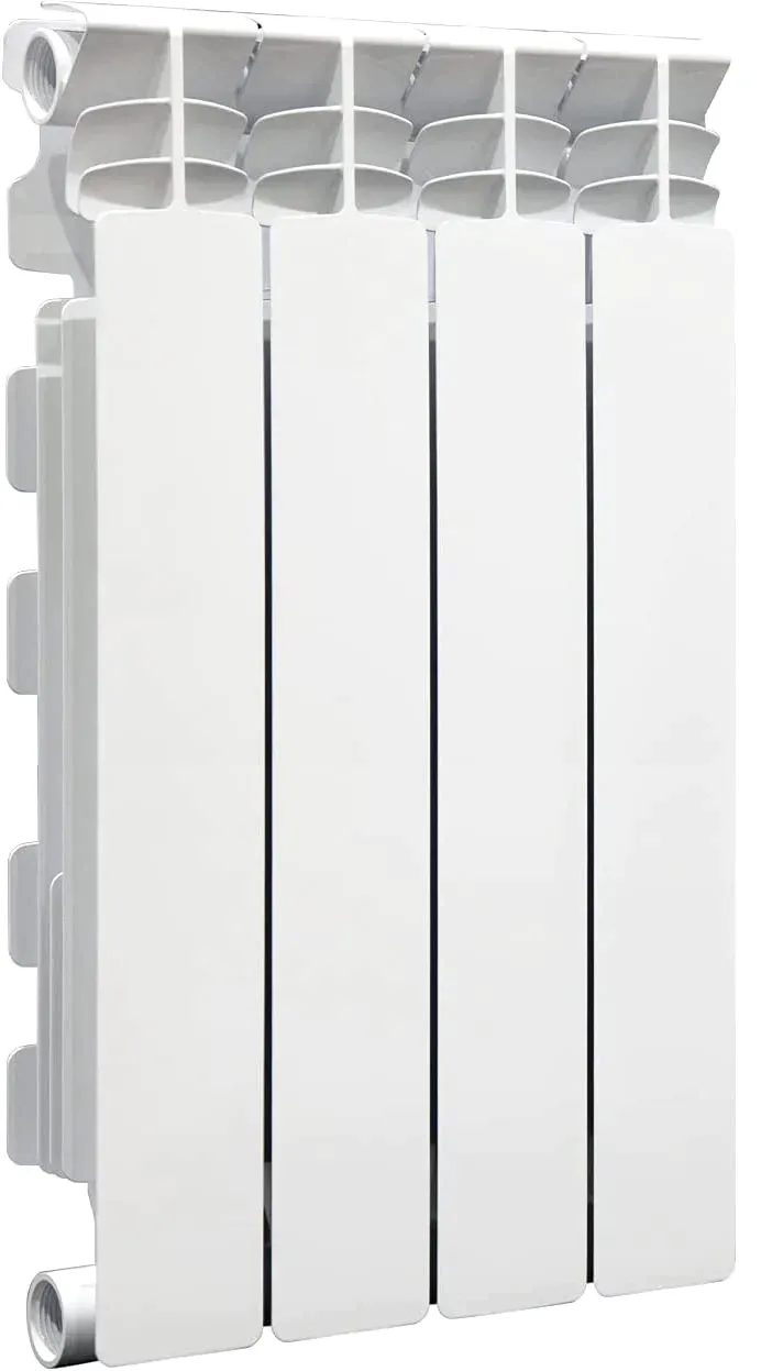 Fondital Exclusivo Cast Aluminum Radiator with 19 Elements (Center Distance 50 / Depth 10 / Length 150.67 cm)