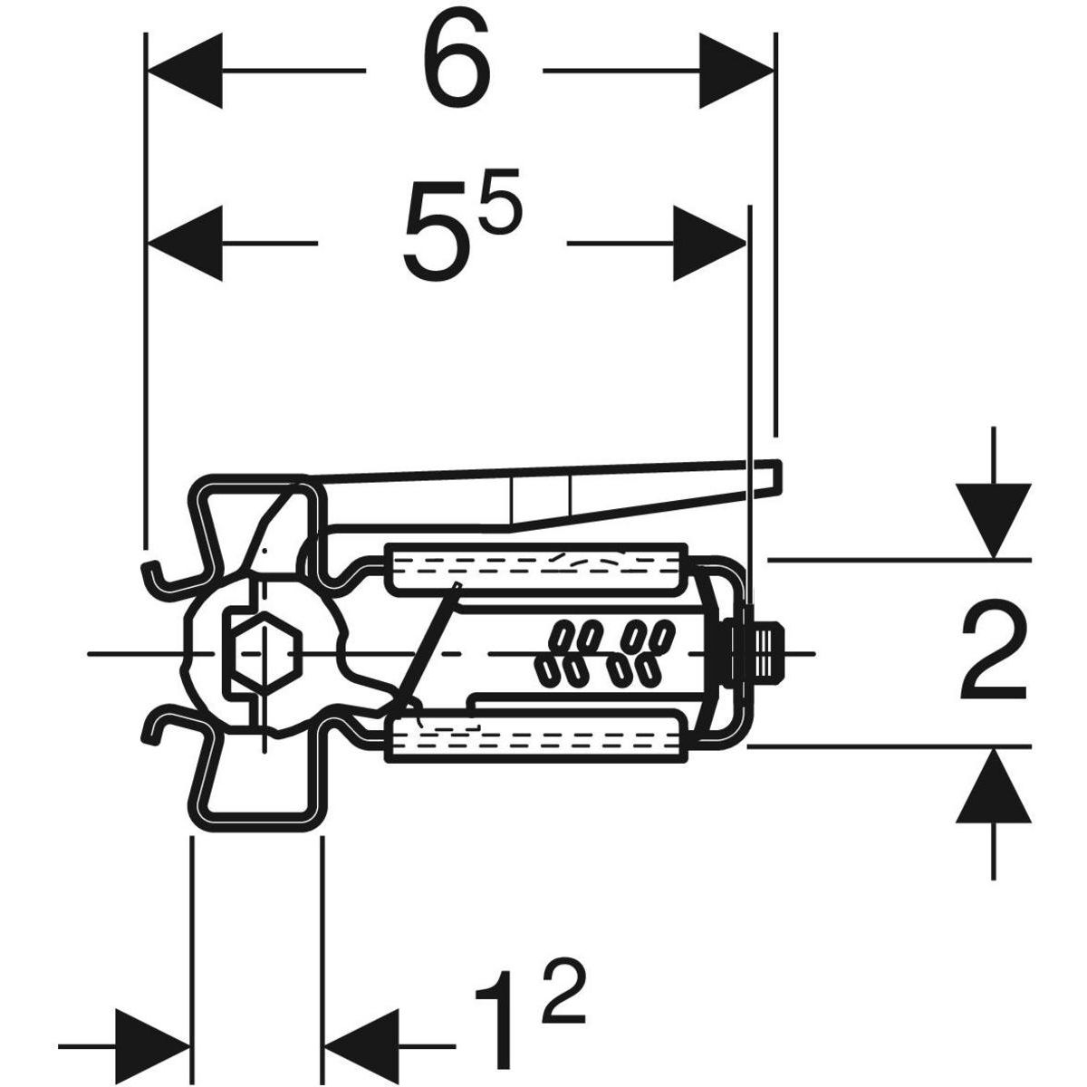Geberit GIS Profile Connector