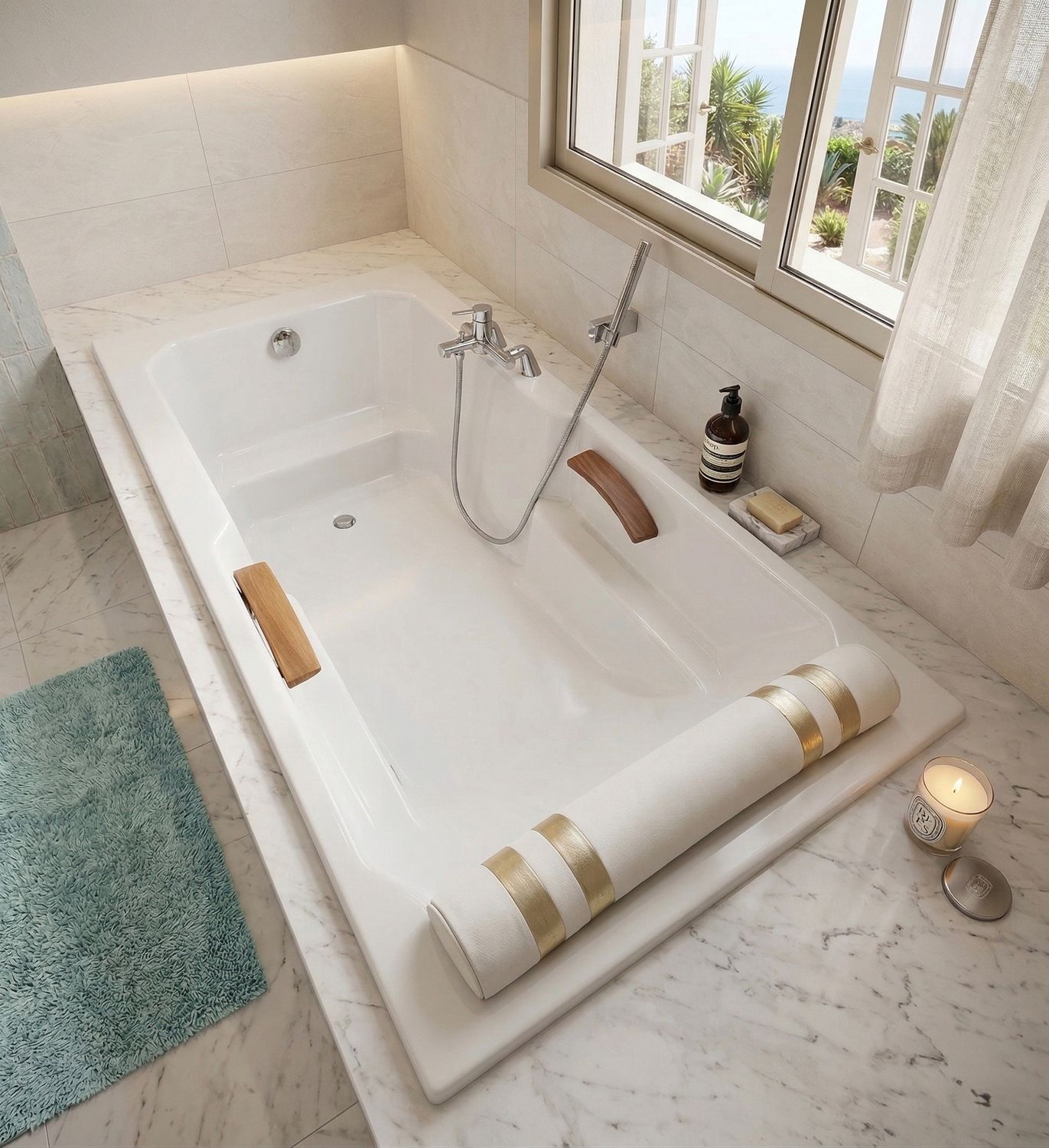 STEP Bathtub 180 x 90 cm