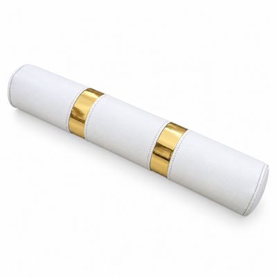 Repose-tête Bluestone 66 cm blanc ergonomique et anti-dérapant pour baignoire VIP