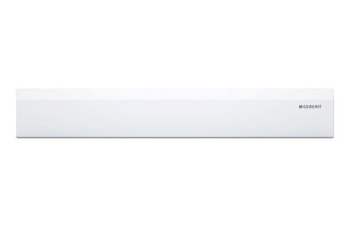 Set de finition Geberit pour évacuation murale blanc alpin, en matière synthétique