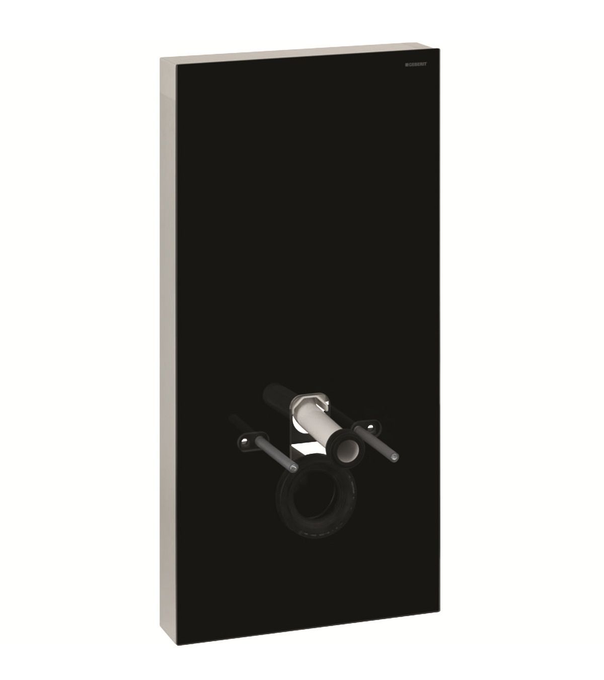 Panneau sanitaire Geberit Monolith PLUS pour WC suspendu / Verre noir