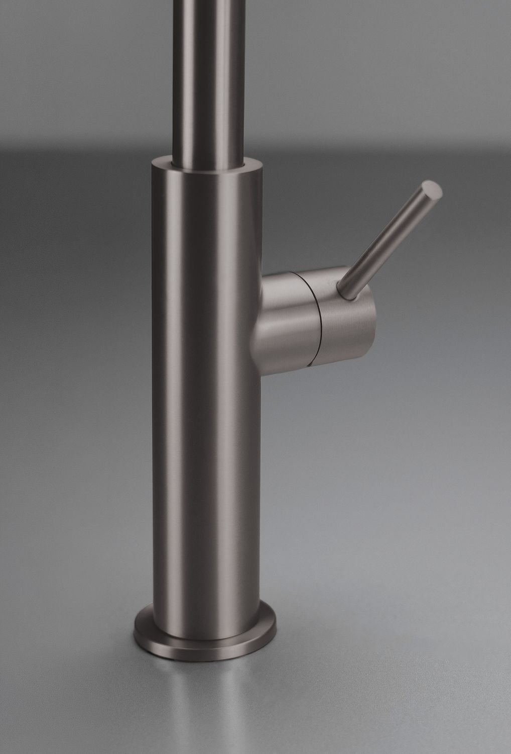 Deante Evora 200 mm Titanium Kitchen Mixer