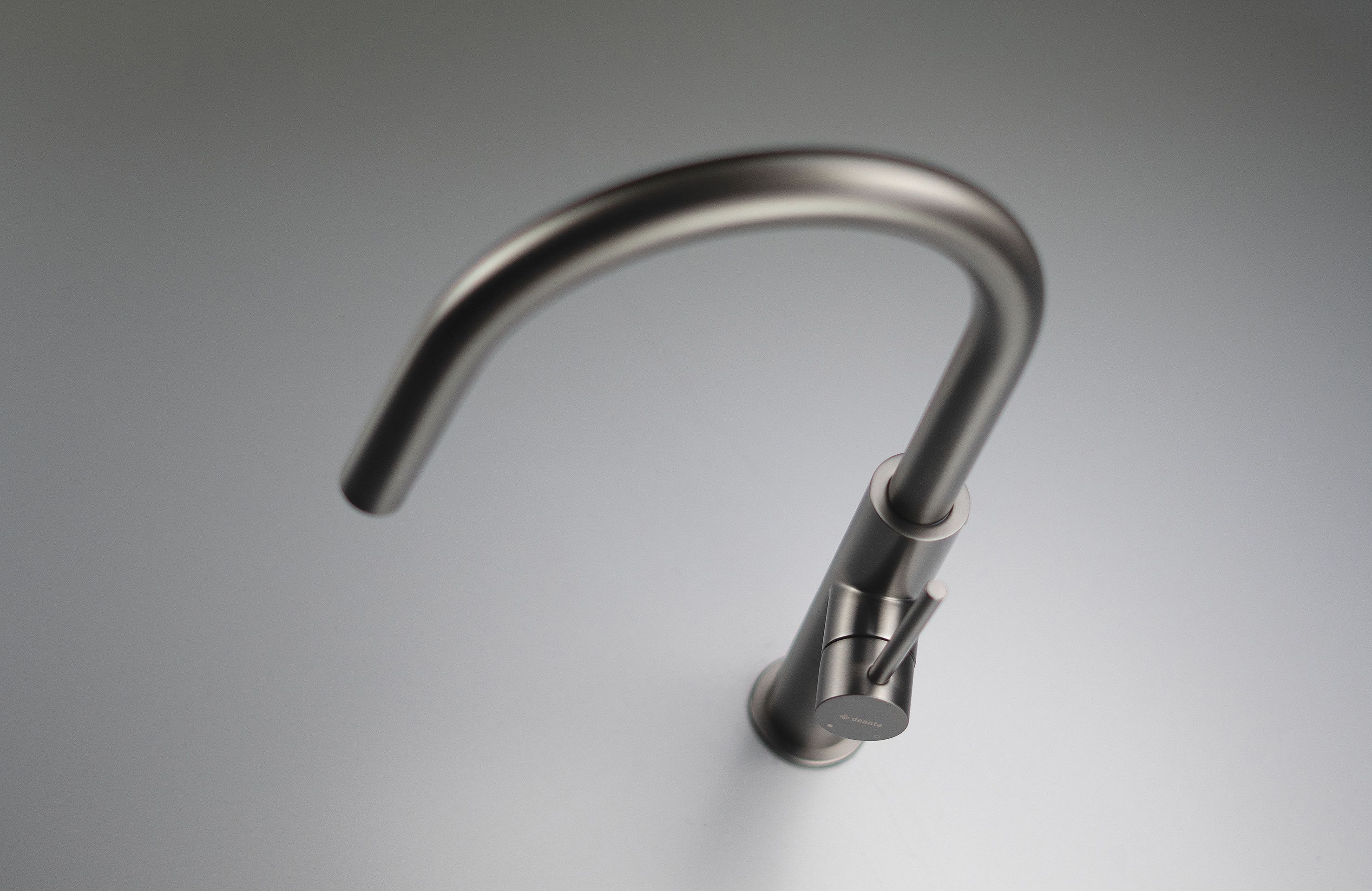 Mitigeur de cuisine Deante Evora 200 mm en titane - vue 4