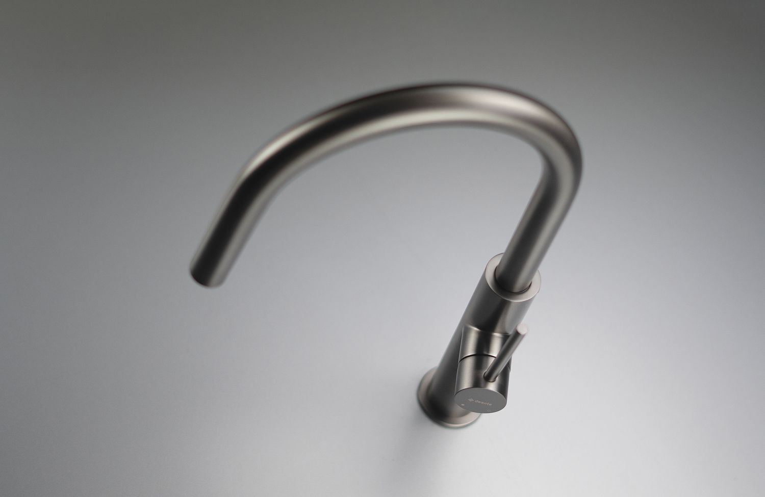 Mitigeur de cuisine Deante Evora 200 mm en titane — vue 4