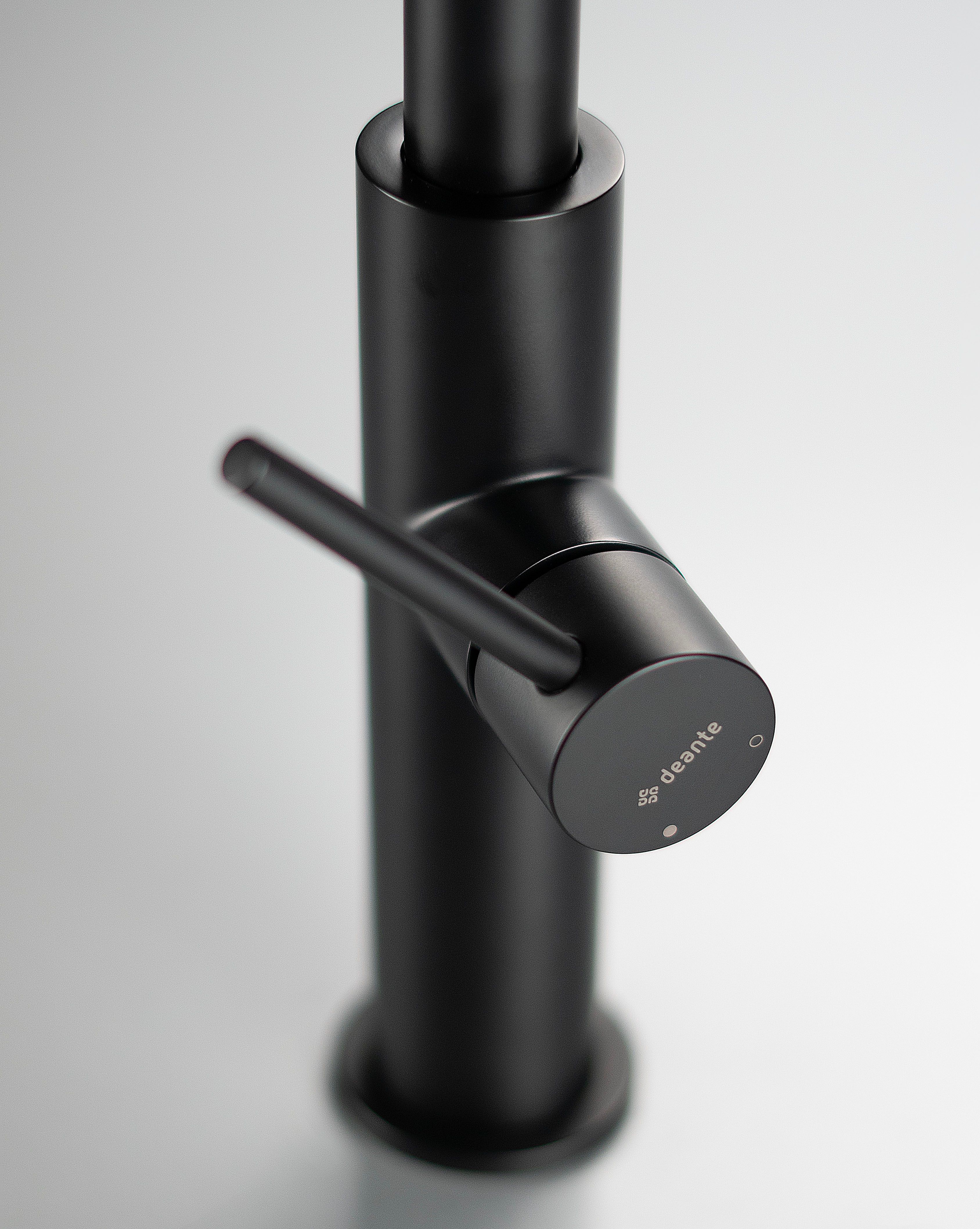 Mitigeur de cuisine Deante Evora 200 mm en noir mat - vue 5