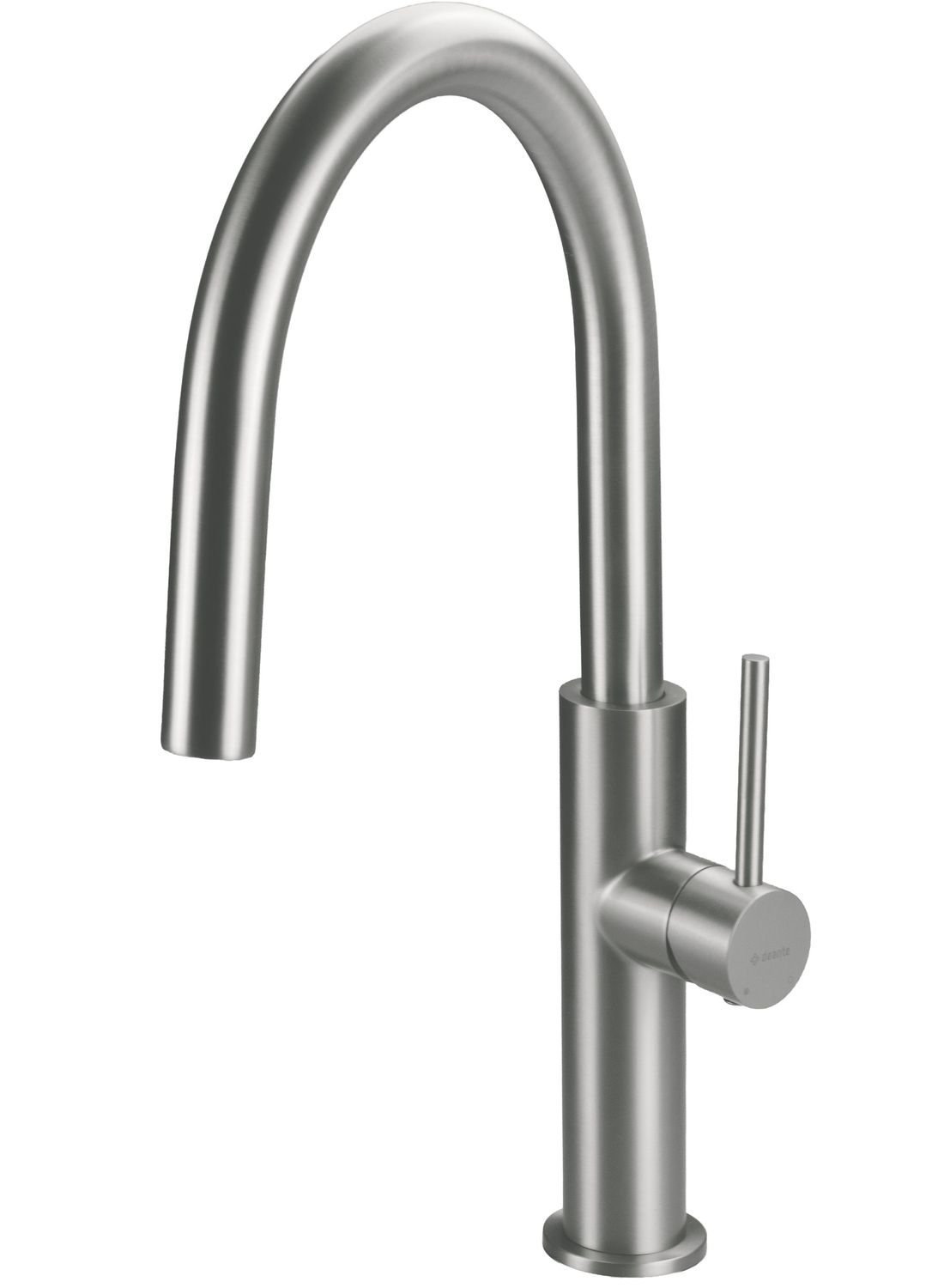 Deante Evora Kitchen Mixer 200 mm in Brushed Stainless Steel