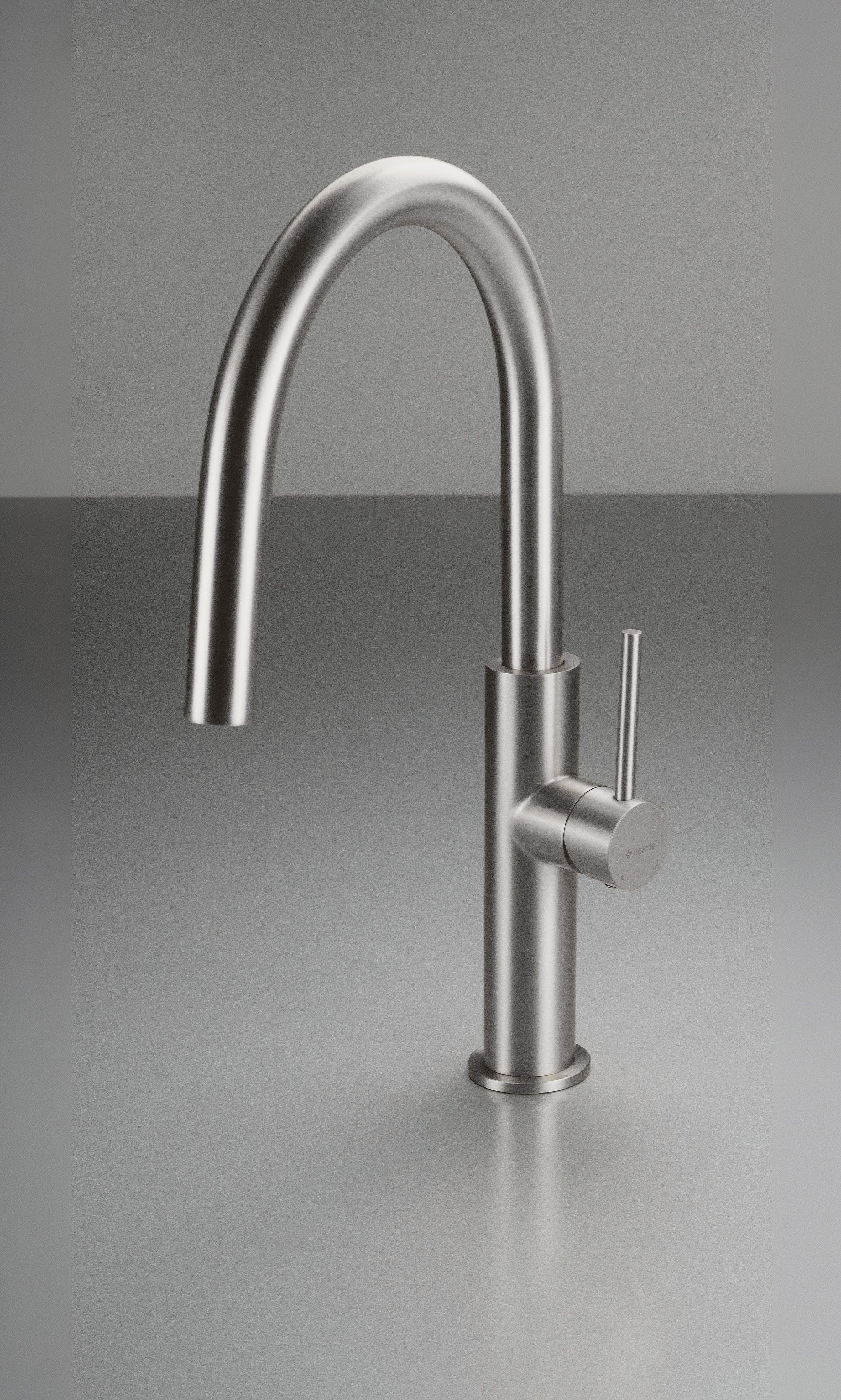 Mitigeur de cuisine Deante Evora 200 mm en acier inoxydable brossé - vue 2