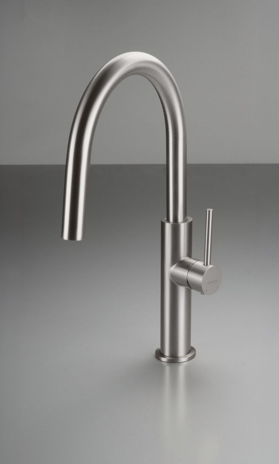 Deante Evora Kitchen Mixer 200 mm in Brushed Stainless Steel