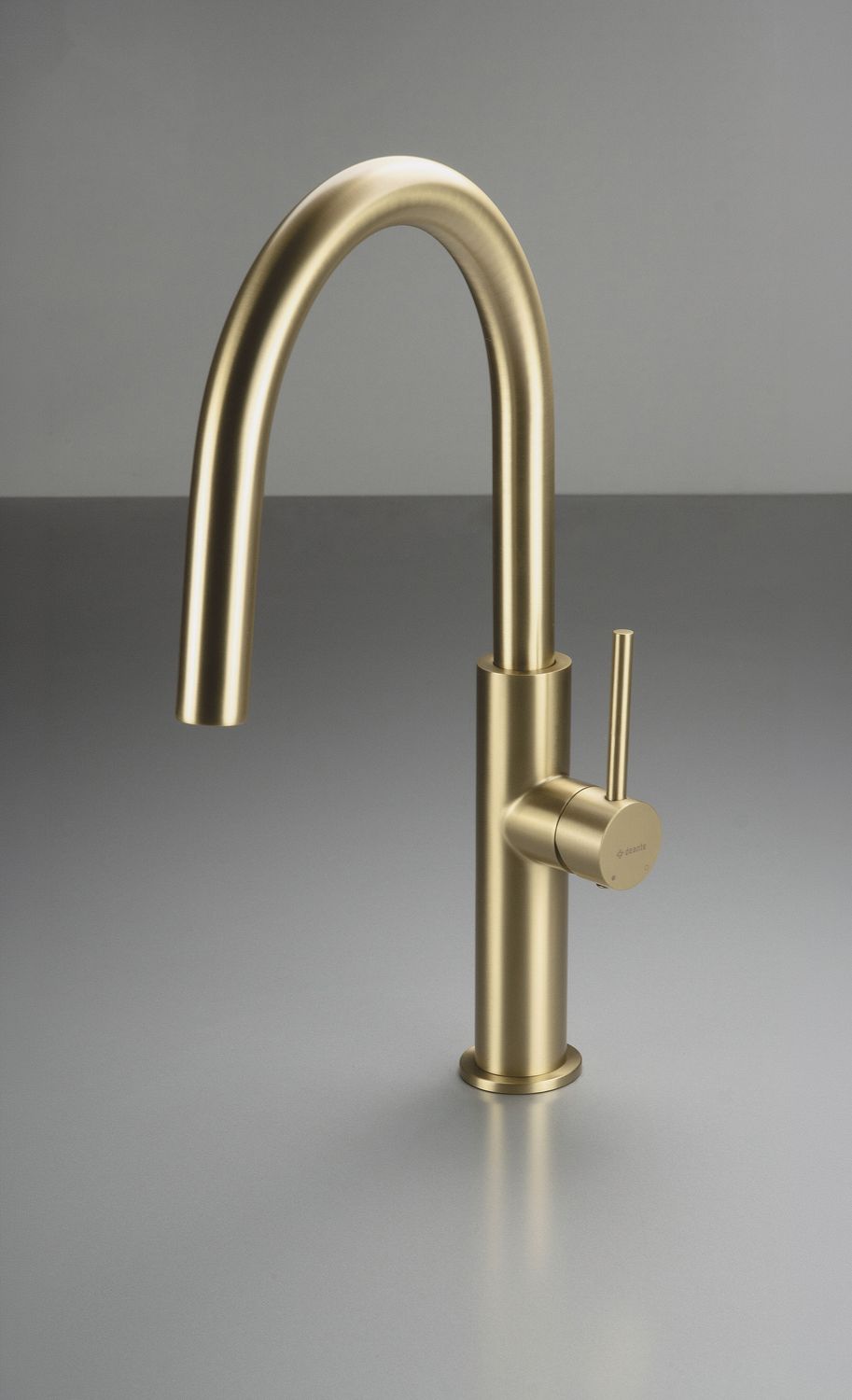Deante Evora Kitchen Mixer 200 mm in Brushed Gold PVD
