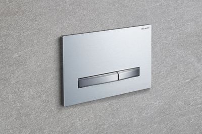 Geberit Sigma50 Actuation Plate / Brushed Chrome