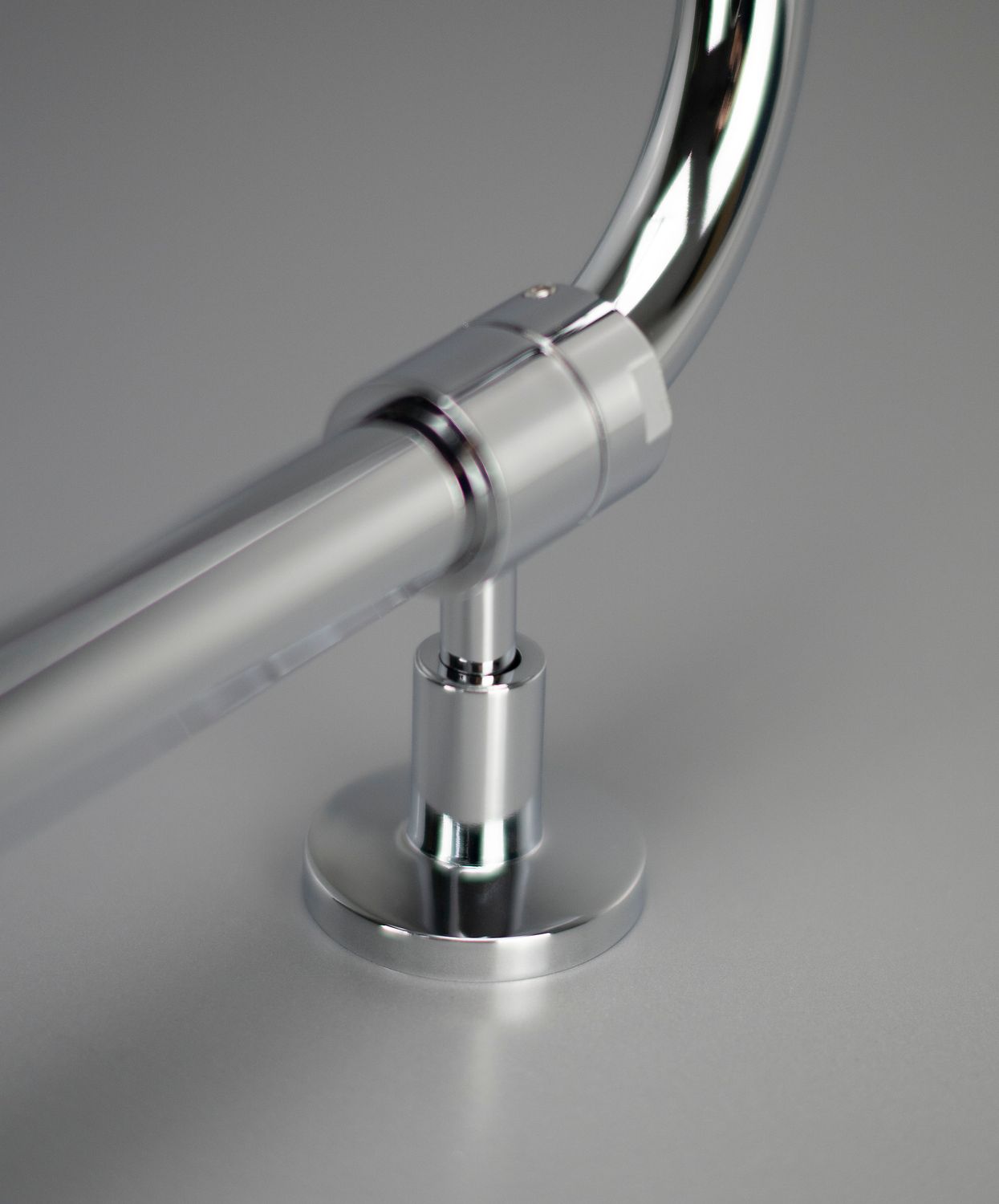Colonne de douche carrée Deante Loco 200 avec mitigeur thermostatique en chromé — vue 4