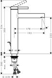 Zesis S Mtigeur de lavabo 230 CoolStart avec garniture de vidage à tirette