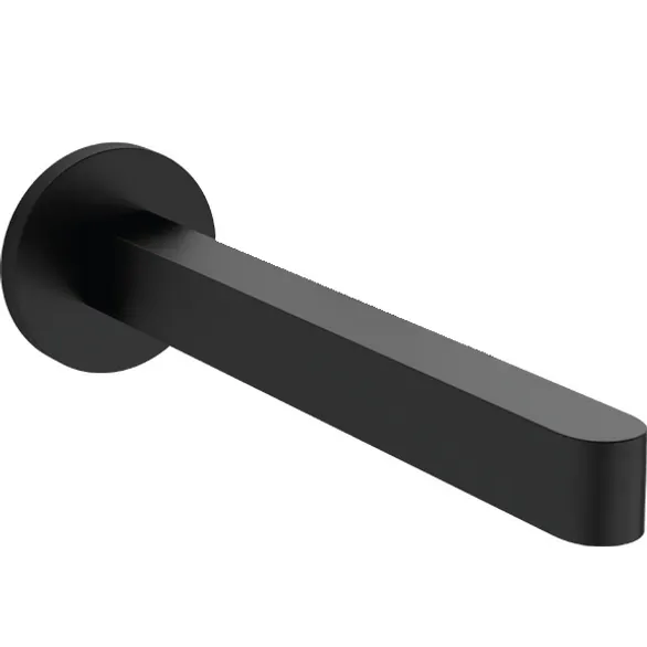 Hansgrohe Spout for Finoris Wall-Mounted Mixer in Matte Black