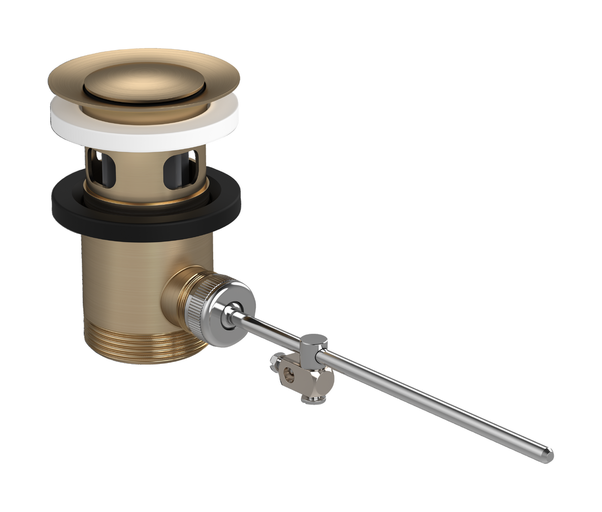 Hansgrohe Sink Drain in Brushed Bronze