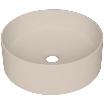 Vasque à poser ronde Deante Silia 36 cm en beige